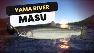 Ultralight fishing at Yama River Russian Fishing 4 RF4 - Masu