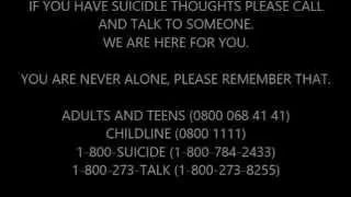 You're Gone ''There's No Going Back'' (SUICIDLE)