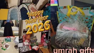 Happy New year 2026...Umrah gift unboxing..Bachon k liye surprises # New Year with mum of 3