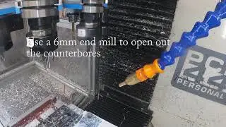 Drill holes with a Tormach PCNC 440