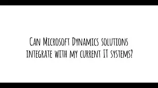 Dhyey Consulting- Microsoft Dynamics NAV is easy to do IT Integration
