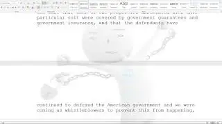 The Defrauded Homeowners of America LAWSUIT, update part II == By EeoN 2018 03 28