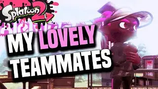 Lovely Teammates Playing Objective in Splatoon 2