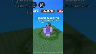 Bean team #phonk #growagarden #roblox