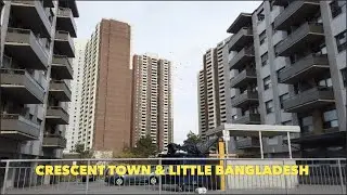 Toronto Neighbourhood Walk - Crescent Town In East York & Little Bangladesh On Danforth Avenue - 4K