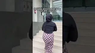 imbalan menemukan uang 65.000😂🤣 #kontenhiburan #dastermurah
