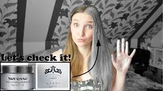 LIVE-Test! MOFAJANG HAIR COLOUR WAX | DIY HAARE GRAU FÄRBEN | Danana