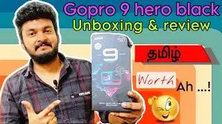 Gopro 9 hero black unboxing in tamil review | gopro 9 features tamil | sam info | use of gopro 9 |
