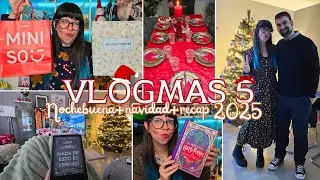 &Uacute;ltimo Vlogmas🎄Nochebuena, Navidad, HAULS, recap del 2025 y mis looks festivos✨
