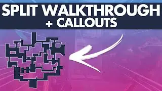 VALORANT - Split Walkthrough (How to make the correct callouts)