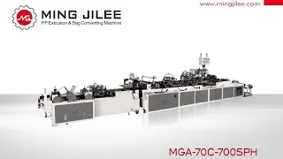 My clear bag, PP envelop, 209 bag, my bag machine, MGA-70C-700SPH - MING JILEE