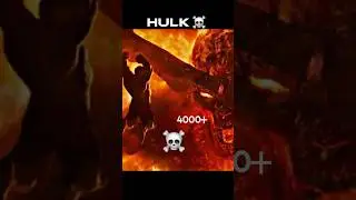 HULK - 4000+ AURA X SLAVA FUNK (slowed)  EDIT [4k EDIT] #shorts #viral #marvel #youtube #feedshorts
