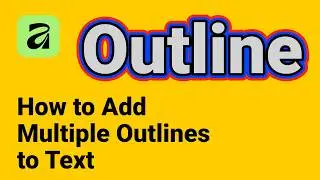 How to Add Multiple Outlines or Multiple Strokes to Text in Affinity