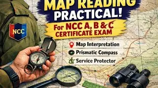 NCC Map reading Practical exam preparation 