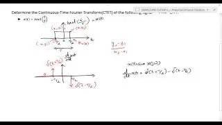 M2 Lec 8a|Properties of CTFT: Time differentiation and Frequency differentiation|Example