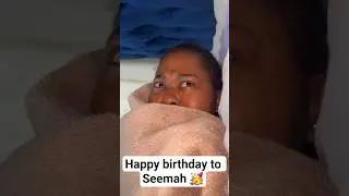 Seemah turns 24🥳🫂 #shorts