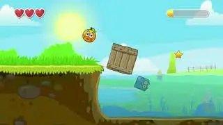 #REDBALL4 1_MidoriNoOka Level 10 RED BALL 4 #OrangeBall skin #Green Hills