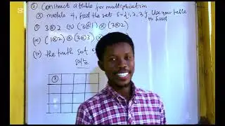 Modulo arithmetic table