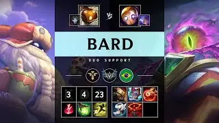 Bard Support vs Blitzcrank - BR Challenger Patch 25.17