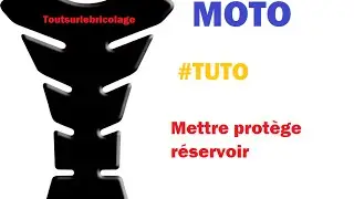 Mettre prot&eacute;ge r&eacute;servoir moto