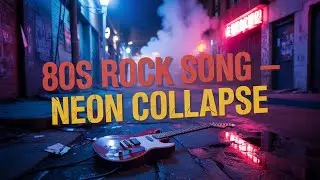 Neon Collapse: Explosive 80s Rock With Grit & Glory ⚡🎸🌆