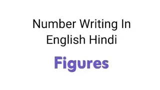 How Do We Write Number Twenty Four In English, Hindi Figures | Number Twenty Four In English Hind...