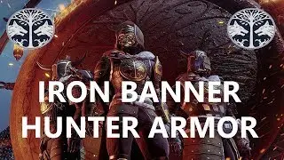 Destiny 2 - Iron Banner Hunter Full Armor Set