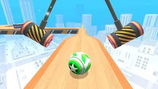 Sky Rolling Ball 3D - All Levels Gameplay Android, iOS #6 ( Level 56 - 61 )