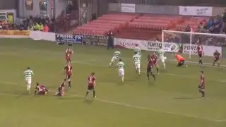 2016 04 15 away Vs Bohs. 1st goal from Gary McCabe