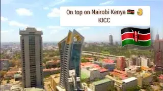 Experince Nairobi on the KICC rooftop #nairobi#kenya#nairobicitycenter