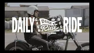 Cédric Rodriguez y su shovelhead del 82