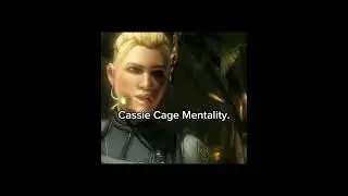The funniest character in MKX! #games #mentality #shorts #mkx #cassiecagev3