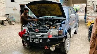 HiLux 1kz fuel tank open and diesel filter change