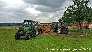 Mistfahren 2016 | Deutz DX 3.70 mit Krone Opti-Kipp & New Holland TS110 mit Stoll Frontlader
