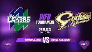 North Bay Lakers 1 - 0 Carleton Place Cyclones