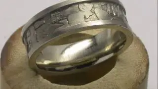 Colorado Wildlife Wedding Band