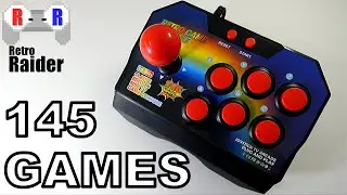 Retro Game Arcade 145 in 1 Plug And Play Joystick Console - Retro Raide