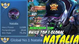 Top Global 1 Natalia!! Cara Bermain Natalia Jungler - Build Top 1 Global Natalia | MLBB