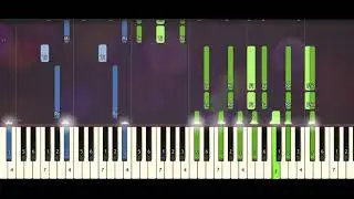 Stephen Schwartz &ndash; No Good Deed (piano acoustic) synthesia tutorial