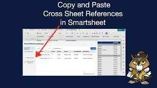 Copying Cross-Sheet References in Smartsheet to another sheet