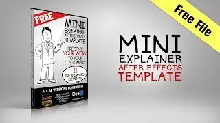 Free Explainer Video Template made in After Effects