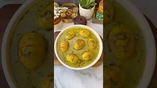 Afghani Egg Korma😍 Egg Curry #shorts #egg #viralvideo #trending