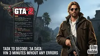 THE TASK IS TO DECODE THE DATA WITHIN 3 MINUTES WITHOUT ANY ERRORS.