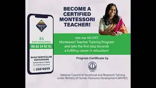 NCVRT Montessori Teacher Training Program