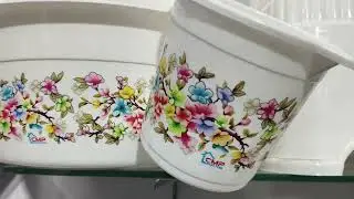 Dolphin Bathroom set #balti #mug #rack #bucket 