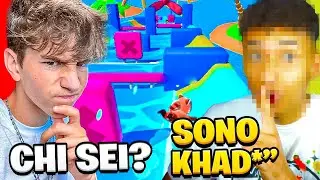 YOUTUBERS FAMOSO si INFILTRA nei PROVINI per il MIO TEAM su STUMBLE GUYS E...