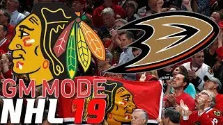 Round 2 Anaheim - NHL 19 - GM Mode Commentary - Chicago ep. 32
