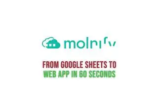 Create a web application in 60 seconds with Molnify | Molnify Tutorial