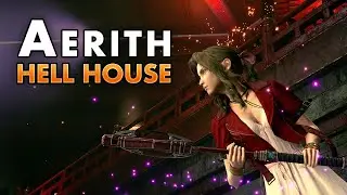 Aerith Solo Hell House Hard Mode No Limit Break (Mythril Rod)