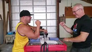 Training Paul Italia PART 2 of 9.  Back pressure vs side pressure.